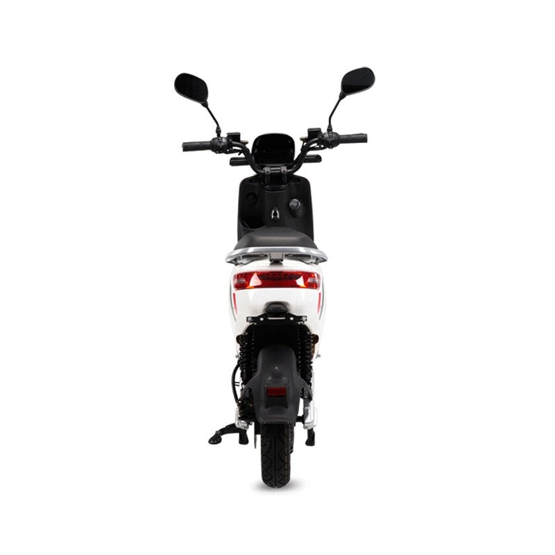 Scuter Electric N-Moto LX04 – Alb, Motor BOSCH 1440W, Autonomie 80 km, Dimensiuni 1750×570×1140mm, Greutate 80kg, Viteză 25 km/h, Fără Permis, CIV, COC & EEC+ Cadou Tricou N-Moto
